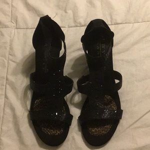 Woman’s wedge sandals